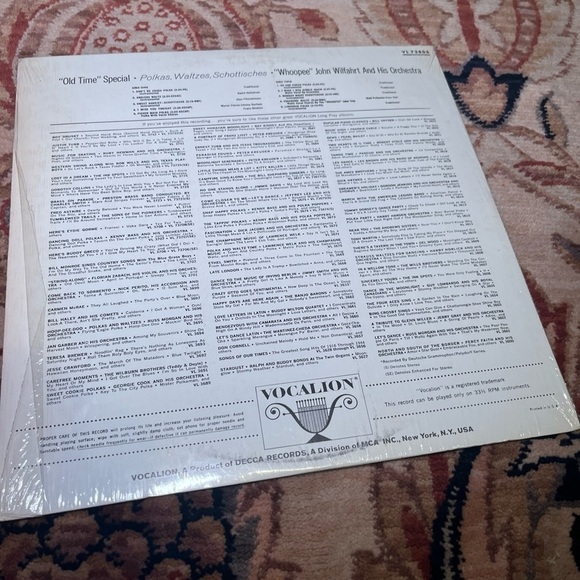 Whoopee John Wilfahrt and his orchestra polka music from 1961 vinyl - Picture 2 of 9